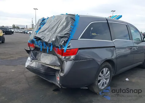 2015 Honda Odyssey Ex-L из США, поврежденный, VIN 5FNRL5H67FB120201